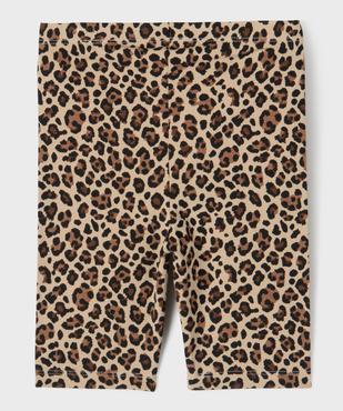 Legging court à motifs tachetés fille vue3 - GEMO (ENFANT) - GEMO