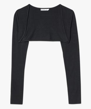 Gilet boléro porté ouvert vue4 - FOLLOW ME - GEMO