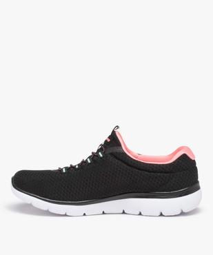 Baskets femme dessus mesh - Skechers Summits vue3 - SKECHERS - GEMO
