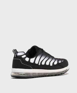 Baskets basses à semelle translucide homme - 5 MILES vue5 - 5 MILES - GEMO