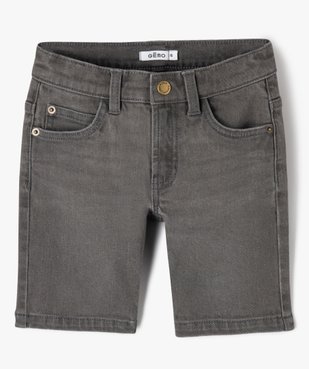 Bermuda garçon en jean vue1 - GEMO (ENFANT) - GEMO