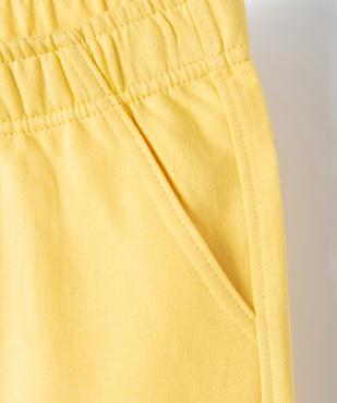 Short garçon en maille à taille élastiquée vue2 - GEMO (ENFANT) - GEMO