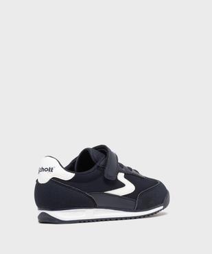 Baskets basses à lacets élastiques et scratch garçon - Schott vue4 - SCHOTT - GEMO
