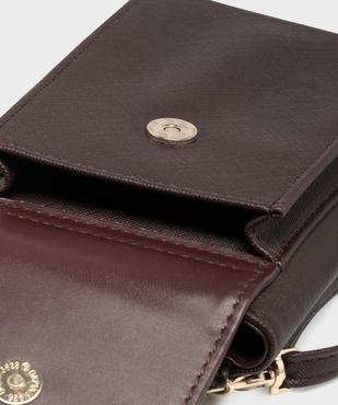 Pochette smartphone et portefeuille 2-en-1 femme vue4 - GEMO (ACCESS) - GEMO