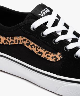 Tennis femme unies détail léopard – Vans Filmore Decon vue6 - VANS - GEMO