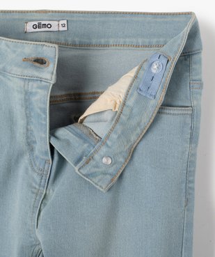 Jean fille coupe skinny en matière extensible vue2 - GEMO 4G FILLE - GEMO