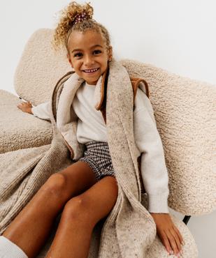 Pull à col rond fille vue6 - GEMO (ENFANT) - GEMO