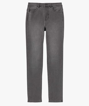 Jean femme coupe Slim taille haute vue4 - GEMO 4G FEMME - GEMO