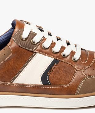 Baskets homme citadines à lacets vue6 - GEMO (CASUAL) - GEMO