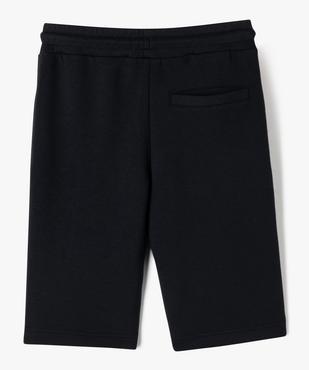 Bermuda de sport en maille garçon vue3 - GEMO (JUNIOR) - GEMO