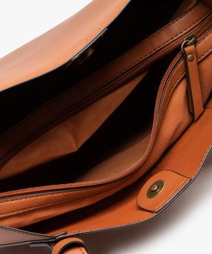 Sac cabas femme à pompons et rosace vue3 - GEMO (ACCESS) - GEMO