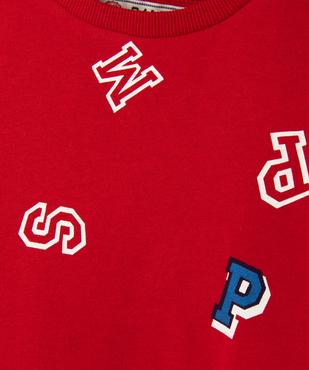 Sweat imprimé garçon - Camps United vue2 - CAMPS - GEMO