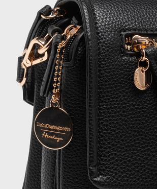 Sac besace avec bandoulière amovible femme - LuluCastagnette vue3 - LULUCASTAGNETTE - GEMO