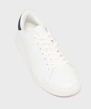 Baskets basses à lacets unies look urbain homme - 5 Miles vue5 - 5 MILES - GEMO