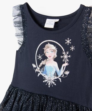 Robe de princesse avec motif Reine des Neiges fille - Disney vue3 - REINE DES NEIGE - GEMO