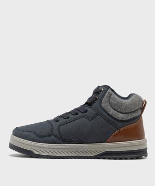 Baskets montantes tige multi-matières garçon - Lee Cooper vue3 - LEE COOPER - GEMO