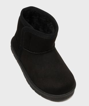 Boots fourrées à scratch fille vue5 - LOVELY WINGS - GEMO