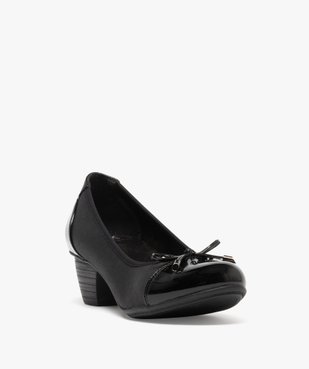 Escarpins confort look ballerine femme vue2 - G'FLEX GEMO FOR GOOD - GEMO