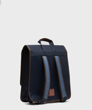 Cartable tricolore garçon vue2 - GEMO (ACCESS) - GEMO