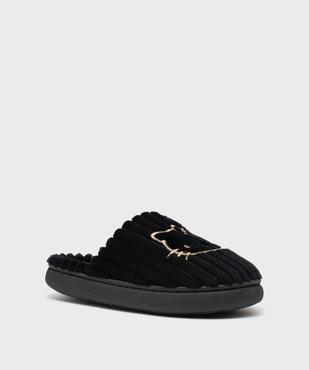 Chaussons sabots en maille douillette avec motif chat femme - Hello Kitty vue2 - HELLO KITTY - GEMO