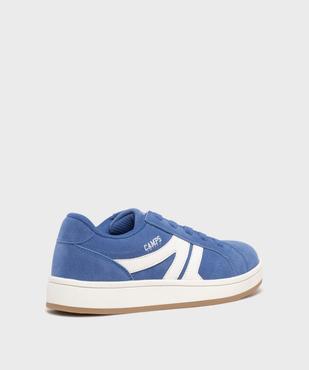 Baskets basses style skateshoes en suédine à lacets élastiques garçon - Camps United vue4 - CAMPS - GEMO