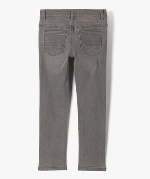 Jean garçon coupe slim 5 poches vue6 - GEMO 4G GARCON - GEMO