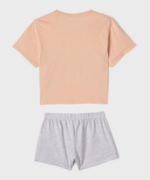 Pyjashort imprimé fille - Stitch vue3 - LILO & STITCH - GEMO