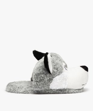 Chaussons homme en volume en forme de loup vue2 - GEMO(HOMWR HOM) - GEMO