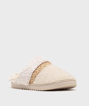 Chaussons mules fourrés femme - Isotoner vue2 - ISOTONER - GEMO