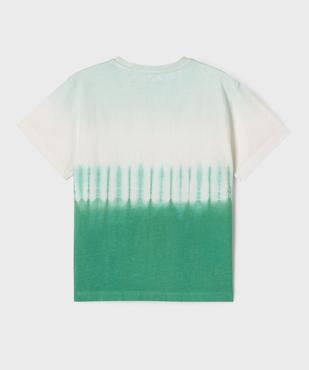 Tee-shirt manches courtes bicolore garçon vue4 - GEMO (ENFANT) - GEMO
