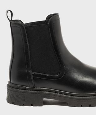 Boots Chelsea à semelle crantée femme - 5 Miles vue6 - 5 MILES - GEMO