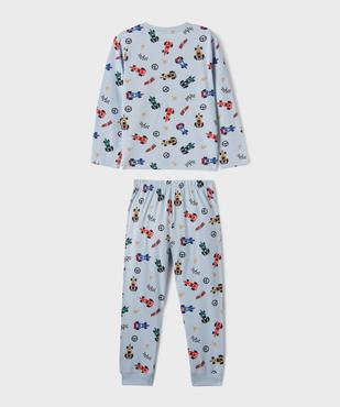 Pyjama en coton à motifs voitures de courses garçon vue3 - GEMO 4G GARCON - GEMO