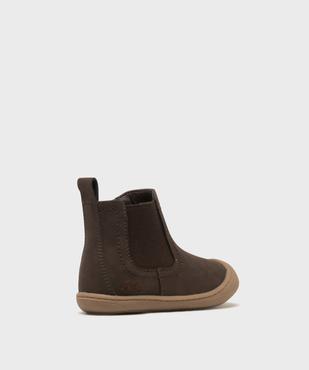 Boots Chelsea zippées bébé garçon - LuluCastagnette vue4 - LULUCASTAGNETTE - GEMO