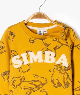 Ensemble 2 pièces bébé garçon sweat et pantalon en maille - Disney vue4 - DISNEY - GEMO