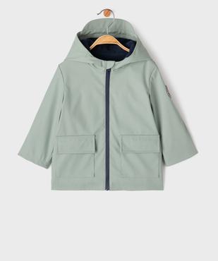 Imperméable à capuche et doublure polaire bébé  vue1 - GEMO(BEBE DEBT) - GEMO