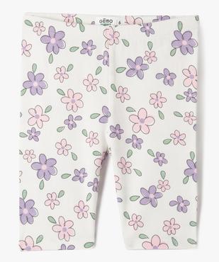 Legging court imprimé à taille élastiquée fille vue1 - GEMO 4G FILLE - GEMO