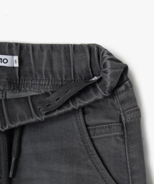 Pantalon cargo coupe slim résistant à l’usure garçon vue4 - GEMO (ENFANT) - GEMO