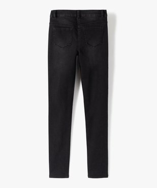 Jean fille coupe Slim ultra stretch vue4 - GEMO 4G FILLE - GEMO