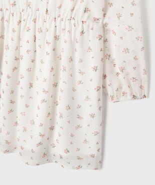 Robe en voile à manches longues fille vue3 - GEMO (ENFANT) - GEMO