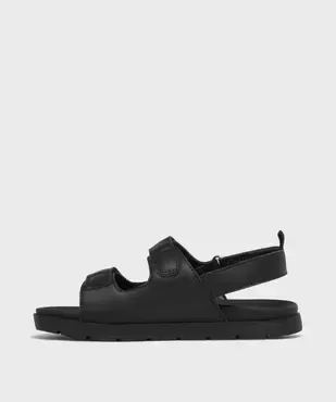 Sandales à scratch monochromes garçon - 5 Miles vue3 - 5 MILES - GEMO