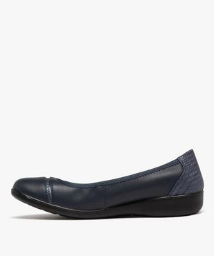 Ballerines confort en cuir femme vue3 - G'FLEX - GEMO