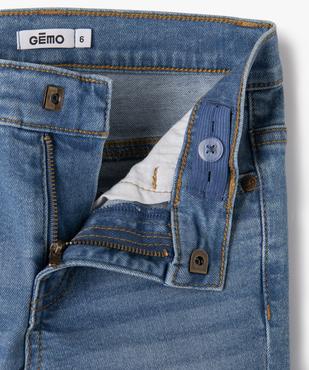 Jean coupe skinny extensible 5 poches garçon vue2 - GEMO 4G GARCON - GEMO