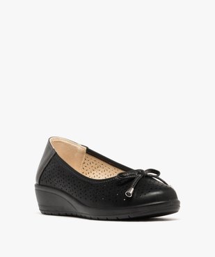Ballerines confort avec talon compensé femme vue2 - G'FLEX - GEMO