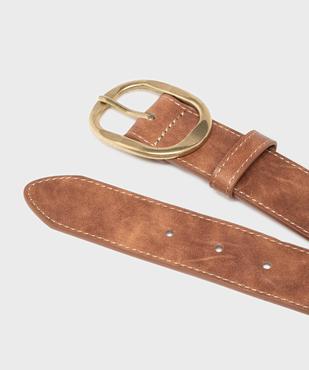 Ceinture large esprit bohème femme vue2 - GEMO (ACCESS) - GEMO