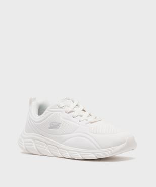 Baskets Bobs unies à lacets femme - Skechers  vue2 - SKECHERS - GEMO