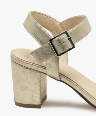 Sandales femme à talon et larges brides vue12 - VALENTINA BALDA - GEMO