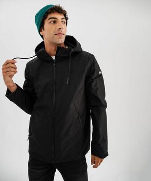 Blouson imperméable à capuche homme vue1 - GEMO 4G HOMME - GEMO