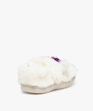 Chaussons fille extra doux en forme de lama vue4 - GEMO (ENFANT) - GEMO