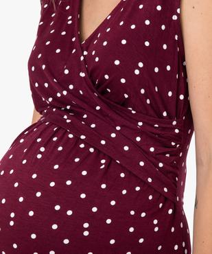Nuisette de grossesse et allaitement avec haut cache-cœur vue2 - GEMO (MATER) - GEMO