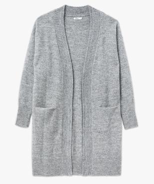 Gilet long porté ouvert femme vue4 - GEMO(FEMME PAP) - GEMO